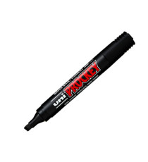 Marcatore Uni Prockey M126 - punta a scalpello 1,00-5,70mm - nero - Uni Mitsubishi Marcatore Uni Prockey M126 - punta a scalpello 1,00-5,70mm - nero - Uni Mitsubishi