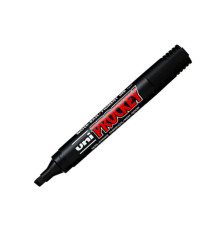 Marcatore Uni Prockey M126 - punta a scalpello 1,00-5,70mm - nero - Uni Mitsubishi Marcatore Uni Prockey M126 - punta a scalpello 1,00-5,70mm - nero - Uni Mitsubishi