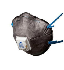Mascherina 9922 - con carboni attivi - monouso -  filtro FFP2 - 3M - conf. 10 pezzi Mascherina 9922 - con carboni attivi - monouso -  filtro FFP2 - 3M - conf. 10 pezzi