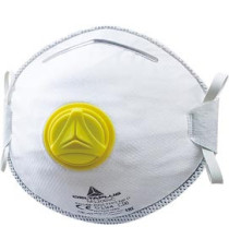 Mascherina filtrante FFP2 - con valvola - monouso - Deltaplus - conf. 10 pezzi Mascherina filtrante FFP2 - con valvola - monouso - Deltaplus - conf. 10 pezzi