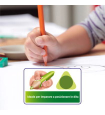 Matita colorata Evolution Triangle - colori assortiti - Bic - conf. 12 pezzi