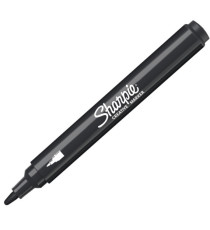 Marcatore acrilico - punta tonda - bianco/nero - Sharpie - conf. 2 pezzi