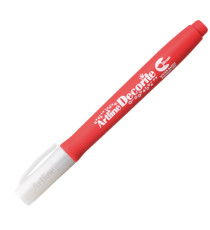 Marcatore Decorite - punta pennello - rosso - Artline