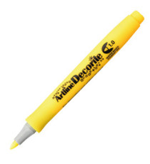 Marcatore Decorite - punta tonda - 1.0 mm - giallo - Artline Marcatore Decorite - punta tonda - 1.0 mm - giallo - Artline