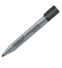 Marcatore Lumocolor Flipchart 356 - a base d'acqua - punta tonda 2 mm - nero - Staedtler Marcatore Lumocolor Flipchart 356 - a base d'acqua - punta tonda 2 mm - nero - Staedtler