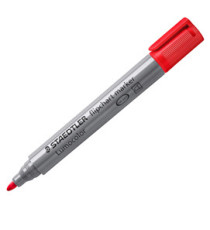 Marcatore Lumocolor Flipchart 356 - a base d'acqua - punta tonda 2 mm - rosso - Staedtler Marcatore Lumocolor Flipchart 356 - a base d'acqua - punta tonda 2 mm - rosso - Staedtler