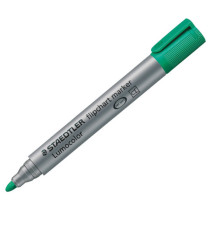 Marcatore Lumocolor Flipchart 356 - a base d'acqua - punta tonda 2 mm - verde - Staedtler Marcatore Lumocolor Flipchart 356 - a base d'acqua - punta tonda 2 mm - verde - Staedtler