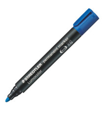 Marcatore Lumocolor Permanent 352 - punta tonda - tratto 2 mm - blu - Staedtler Marcatore Lumocolor Permanent 352 - punta tonda - tratto 2 mm - blu - Staedtler