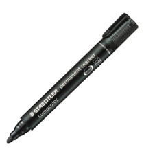 Marcatore Lumocolor Permanent 352 - punta tonda - tratto 2 mm - nero - Staedtler Marcatore Lumocolor Permanent 352 - punta tonda - tratto 2 mm - nero - Staedtler