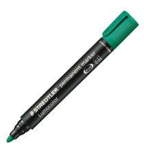 Marcatore Lumocolor Permanent 352 - punta tonda - tratto 2 mm - verde - Staedtler
