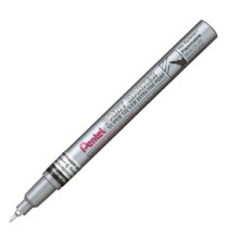 Marcatore Paint Marker Linea Amiko - punta extra fine 0,60mm - argento - Pentel