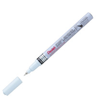 Marcatore Paint Marker Linea Amiko - punta extra fine 0,60mm - bianco - Pentel