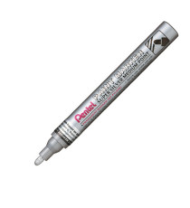 Marcatore Paint Marker Linea Amiko - punta media 4,50mm - argento - Pentel Marcatore Paint Marker Linea Amiko - punta media 4,50mm - argento - Pentel