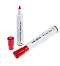 Marcatore per lavagne cancellabili Starline - punta tonda 2,0mm - rosso - Starline Marcatore per lavagne cancellabili Starline - punta tonda 2,0mm - rosso - Starline