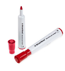 Marcatore per lavagne cancellabili Starline - punta tonda 2,0mm - rosso - Starline Marcatore per lavagne cancellabili Starline - punta tonda 2,0mm - rosso - Starline