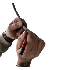 Marcatore permanente - per elettricisti - a doppia punta 0,4-1,0 mm - arancione - Artline