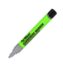 Marcatore permanente - per giardinaggio - punta tonda 2,3 mm - argento - Artline