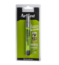 Marcatore permanente - per giardinaggio - punta tonda 2,3 mm - argento - Artline