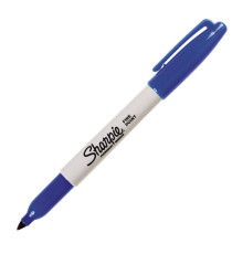 Marcatore permanente - punta fine 1 mm - blu - Sharpie