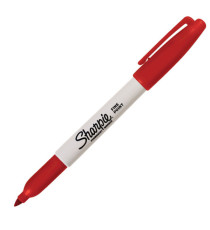 Marcatore permanente - punta fine 1 mm - rosso - Sharpie