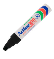 Marcatore permanente A 100 - punta scalpello jumbo - 7,50 - 12,00 mm - nero - Artline
