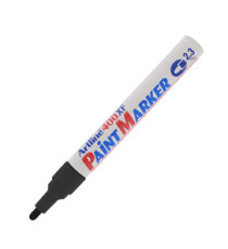 Marcatore permanente A 400 - a vernice - punta tonda - 2,3 mm - nero - Artline