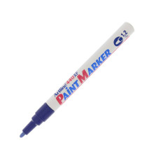 Marcatore permanente A 440 - a vernice - punta tonda fine - 1,2 mm - blu - Artline Marcatore permanente A 440 - a vernice - punta tonda fine - 1,2 mm - blu - Artline