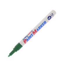 Marcatore permanente A 440 - a vernice - punta tonda fine - 1,2 mm - verde - Artline Marcatore permanente A 440 - a vernice - punta tonda fine - 1,2 mm - verde - Artline