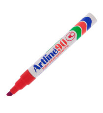 Marcatore permanente A 90 - punta scalpello - 2 - 5 mm - rosso - Artline Marcatore permanente A 90 - punta scalpello - 2 - 5 mm - rosso - Artline