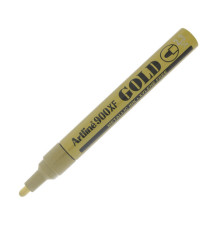 Marcatore permanente A 900 - a vernice - punta tonda - 2,3 mm - oro - Artline