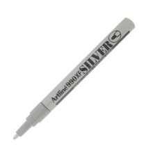 Marcatore permanente A 990 - a vernice - punta tonda fine - 1,2 mm - argento - Artline Marcatore permanente A 990 - a vernice - punta tonda fine - 1,2 mm - argento - Artline