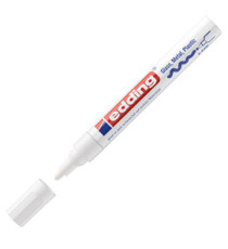 Marcatore permanente a vernice 750 - punta tonda - da 2 a 4 mm - bianco - Edding