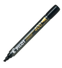 Marcatore Permanente Markers 400 - punta a scalpello 4,50mm - nero - Pilot Marcatore Permanente Markers 400 - punta a scalpello 4,50mm - nero - Pilot