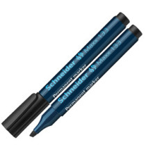 Marcatore permanente Maxx 133 - punta a scalpello - Tratto 1,00-4,00mm - nero - Schneider