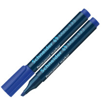 Marcatore permanente Maxx 133 - punta a scalpello - tratto da 1,00-4,00mm - blu  - Schneideri