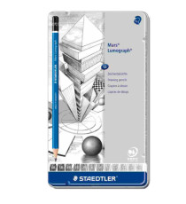 Matita in grafite Mars Lumograph 100 - 12 gradazioni - Staedtler - conf. 12 pezzi Matita in grafite Mars Lumograph 100 - 12 gradazioni - Staedtler - conf. 12 pezzi