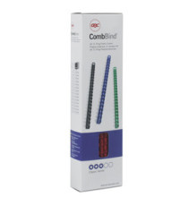 Dorsi spirale - 21 anelli - 19 mm - nero - GBC - scatola 100 pezzi Dorsi spirale - 21 anelli - 19 mm - nero - GBC - scatola 100 pezzi