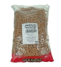 Elastici - diametro 3 cm - 1 kg - caucciù - avana - Markin Elastici - diametro 3 cm - 1 kg - caucciù - avana - Markin
