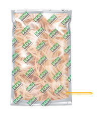 Elastico ad anello - diametro 8 cm - 1 kg - gomma - giallo - Lebez