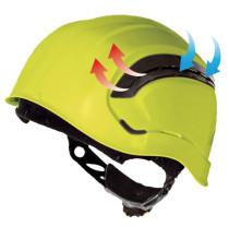 Elmetto da cantiere Granite Wind - bianco - Deltaplus