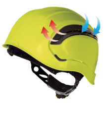 Elmetto da cantiere Granite Wind - bianco - Deltaplus