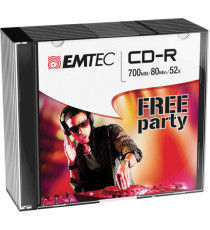 Emtec - CD-R - ECOC801052SL - 80min/700mb Emtec - CD-R - ECOC801052SL - 80min/700mb