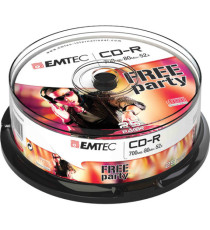 Emtec - CD-R - ECOC802552CB - 80min/700mb Emtec - CD-R - ECOC802552CB - 80min/700mb