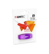 Emtec - Memoria Usb 2.0 - viola - ECMMD8GC410 - 8GB Emtec - Memoria Usb 2.0 - viola - ECMMD8GC410 - 8GB