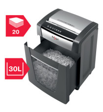 Distruggidocumenti Momentum X420 - a frammenti - 30L - Rexel Distruggidocumenti Momentum X420 - a frammenti - 30L - Rexel
