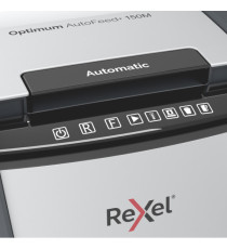 Distruggidocumenti Optimum Autofeed + 150M - a micro frammenti - Rexel Distruggidocumenti Optimum Autofeed + 150M - a micro frammenti - Rexel