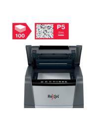 Distruggidocumenti Optimum AutoFeed+ 100M - automatico - Rexel Distruggidocumenti Optimum AutoFeed+ 100M - automatico - Rexel