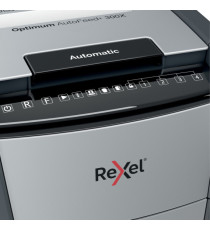 Distruggidocumenti Optimum AutoFeed+ 300X - a frammenti - Rexel Distruggidocumenti Optimum AutoFeed+ 300X - a frammenti - Rexel
