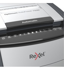 Distruggidocumenti Optimum AutoFeed+ 750M - a micro frammenti - Rexel Distruggidocumenti Optimum AutoFeed+ 750M - a micro frammenti - Rexel