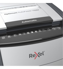 Distruggidocumenti Optimum AutoFeed+ 750M - a micro frammenti - Rexel Distruggidocumenti Optimum AutoFeed+ 750M - a micro frammenti - Rexel